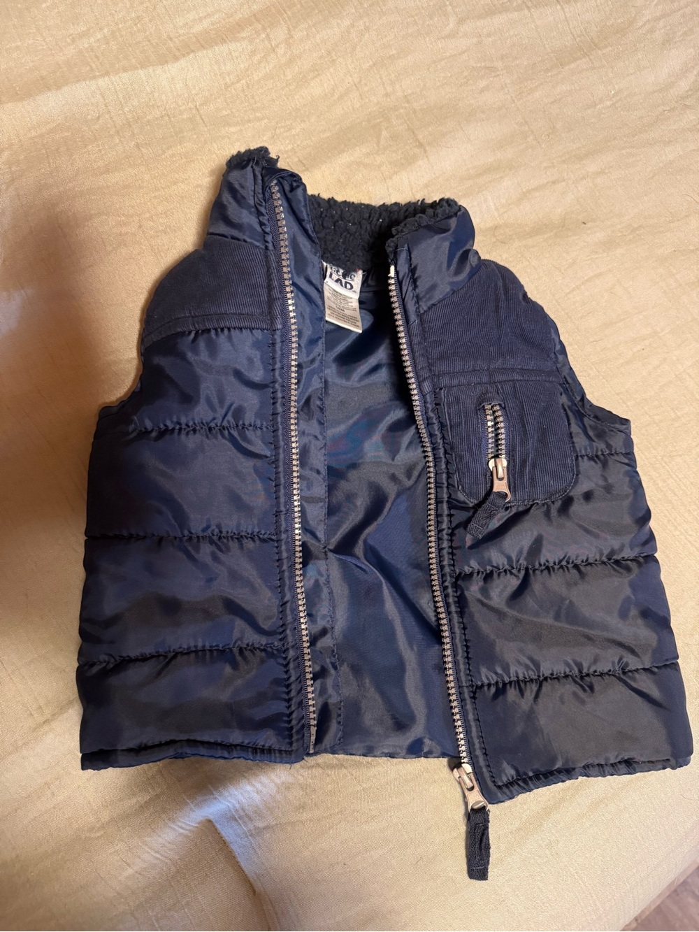Navy Blue Little Lad Vest